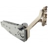 HERRAJE ELEVABLE FREE UP GRIS 3,4 a 6,7 Kg. ALTURA MUEBLE 380-500 mm.
