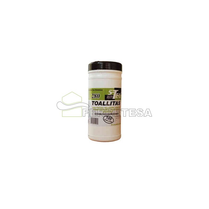 TOALLITAS LIMPIADORAS MULTI-USOS 100Uds