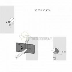 PLANTILLA DE MARCAR HETTICH MULTIBLUE