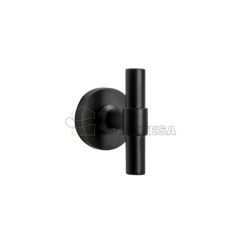 MANIVELA "T" 5RTE R/RDA 50mm NEGRO