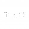 MANILLON DOBLE 30x400x600 INOX 304 3110