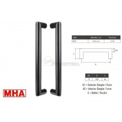 MANILLON DOBLE MHA 200mm MOD 919 NEGRO