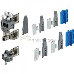 ACCESORIO PUERTA PLEGABLE WING LINE L 25 Kg. IZDA.