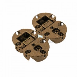 BISAGRA SECRETER / MUEBLE BAR Ø35 BRONCE 2Ud