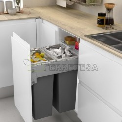 CUBO BASURA ECOLOGICO 450F 35/35 LITROS