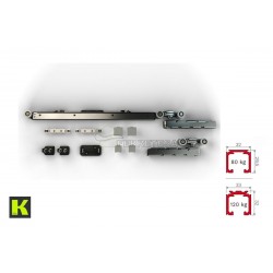ACCESORIOS 80/120Kg 0600/80 OCULTO KRONA