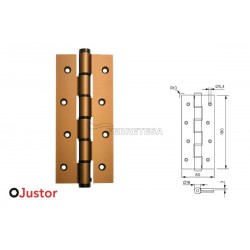 BISAGRA MUELLE 58 SA 180mm 2Uds BRONCE JUSTOR
