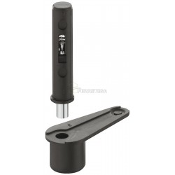 BISAGRA PIVOTANTE PLASTICO NEGRO