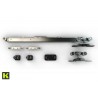 KIT ACCESORIOS PUERTAS CORREDERAS 0500-120 DOBLE ABS KRONA