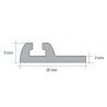 CARRIL INFERIOR CD 50CX AL 2m.SOBREPONER