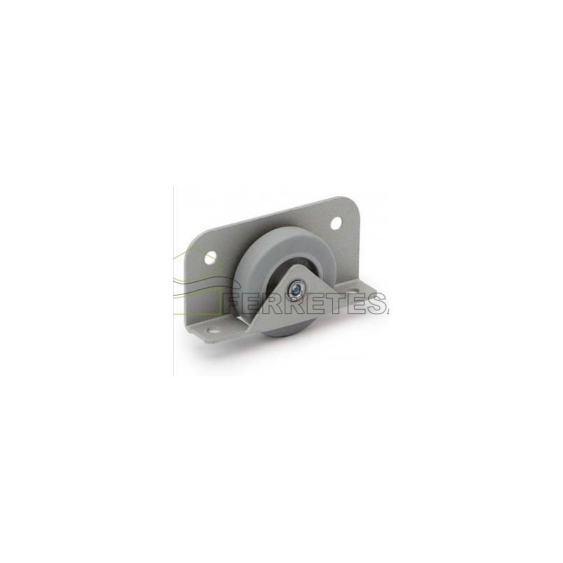 RUEDA CAMA NIDO Ø50mm. 256.0507 GRIS REC