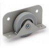 RUEDA CAMA NIDO Ø50mm. 256.0507 GRIS REC