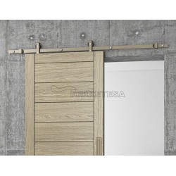 SISTEMA CORREDERA MADERA CHARRIOT 1700 BRONCE