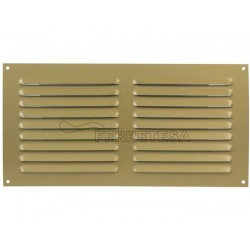 REJILLA 3 200x200x0,6 ALUMINIO BLANCO