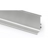 PERFIL HORIZONT.CHEF"L" PLATA MATE 3,95m