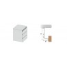 PERFIL HORIZONT.CHEF"L" PLATA MATE 3,95m
