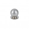 POMO BOLA 30mm ALUMINIO NIQUEL