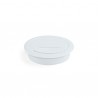 PASACABLE Ø80mm PLASTICO BLANCO