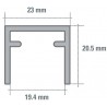 CARRIL SUPERIOR CD 50 AL 3Mt. CD50CXR