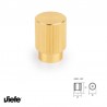 POMO ARPA 22mm LATON CEPILLAD 0583 VIEFE