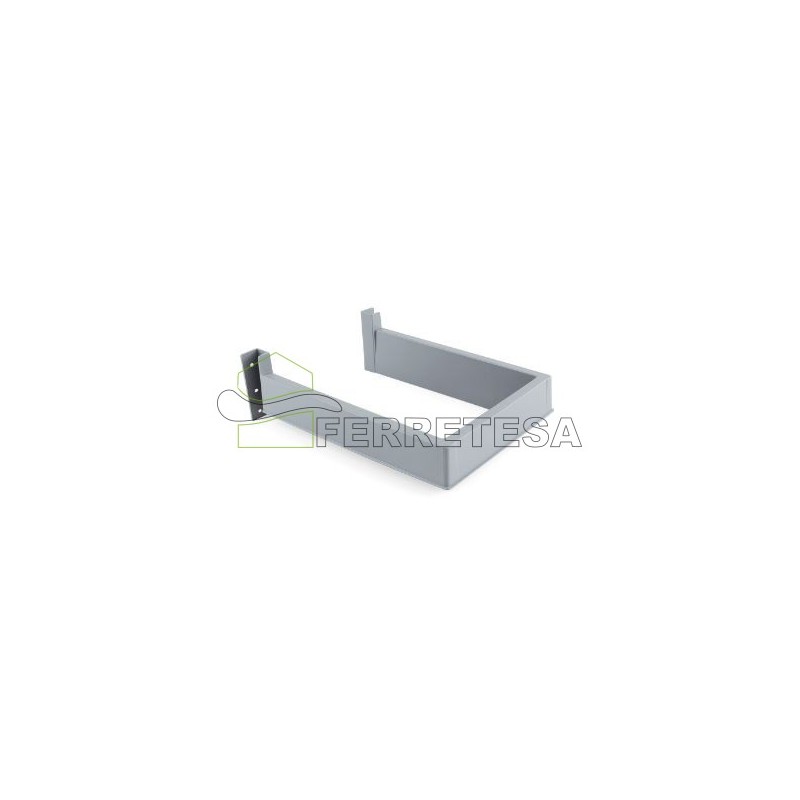 SALVA SIFON RECTANGULAR GRIS ANTR