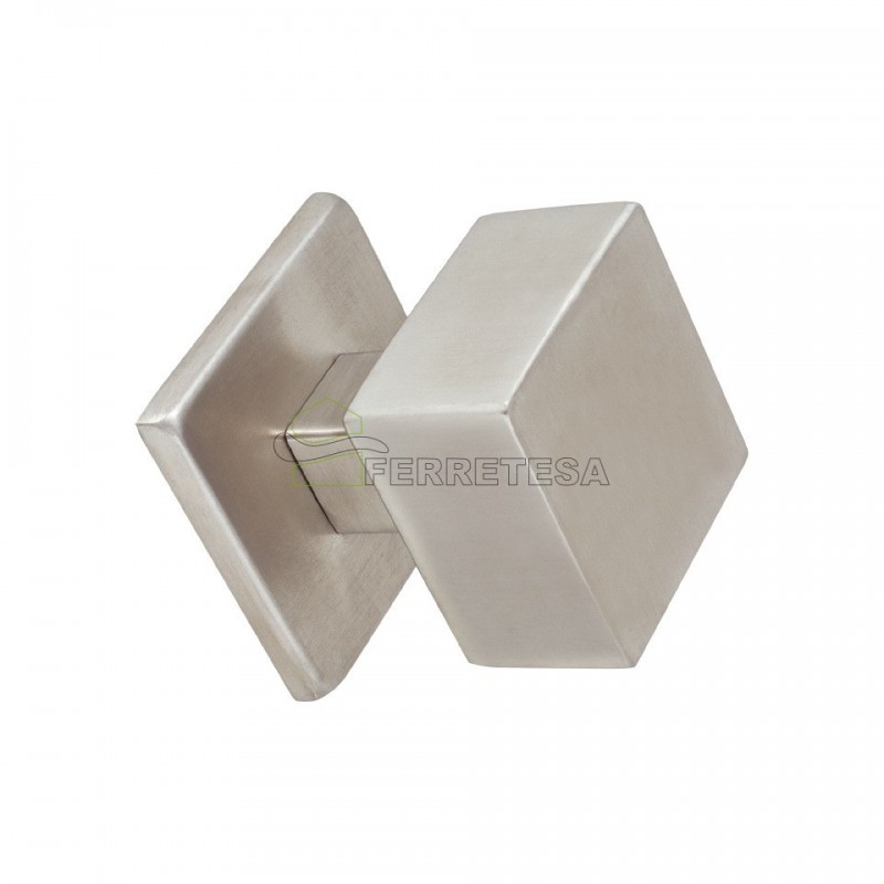 POMO PUERTA ENTRADA CUBO INOX