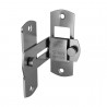 ALDABILLA ACODADA PUERTA CORREDERA INOX.