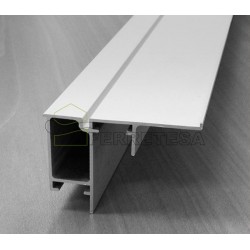 CARRIL INFERIOR  CA-80 ALUMINIO 6Mts.