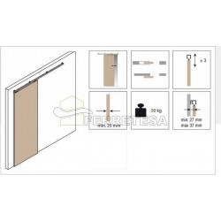 ACCESORIOS CAPACIDAD 80/120KG. 0500/3