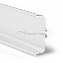 PERFIL HORIZONTAL CHEF"C" BLANCO 3,95m