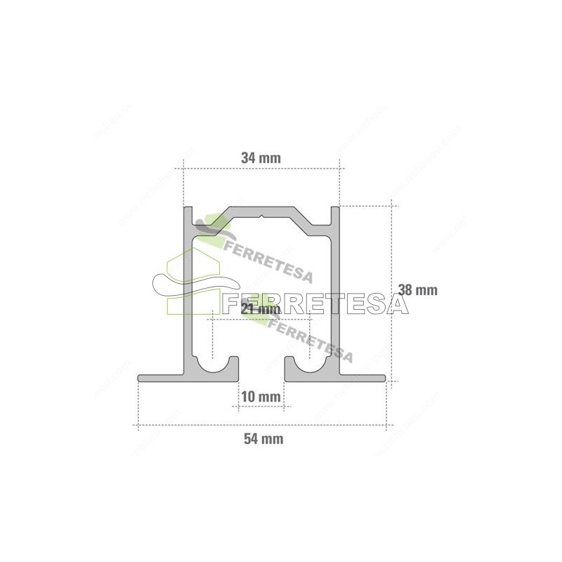 ACCESORIOS DN-80 VD PARA MORDAZA