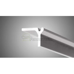 CARRIL ALUMINIO D 52 AL  3Mts.