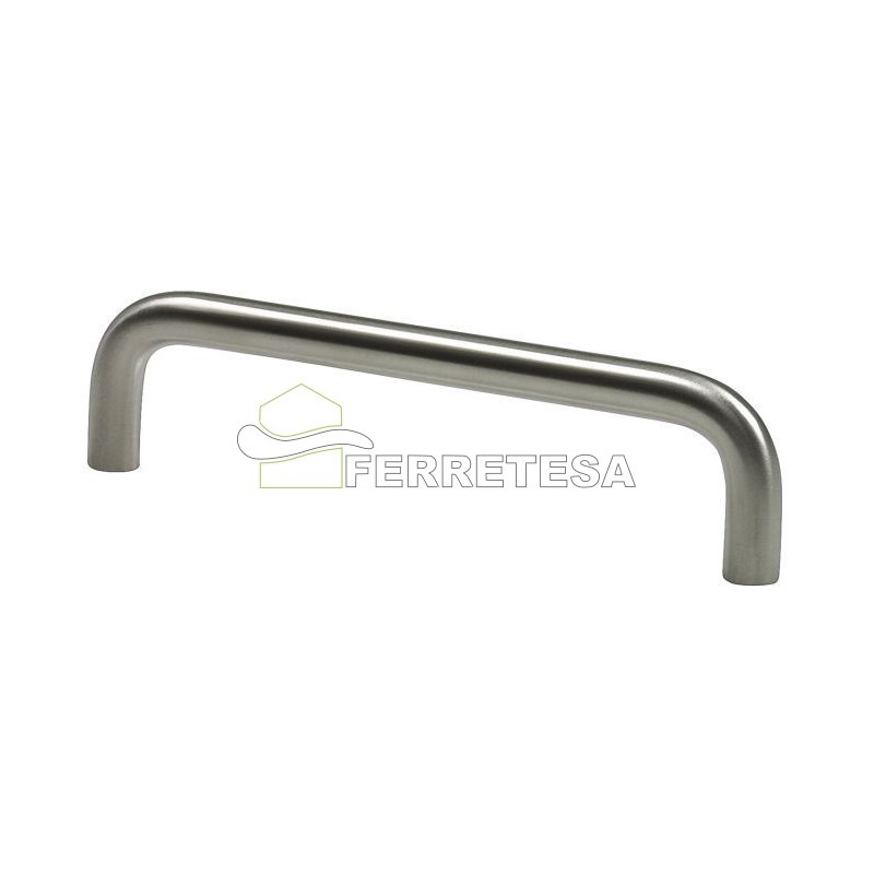 TIRADOR U 96mm ACERO INOXIDABLE