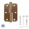 PERNIO 90x65 INOX-DORADO DERECHA 8385 HD