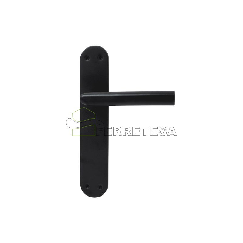 MANIVELA PLACA "L" RECTA SV-P339 NEGRO