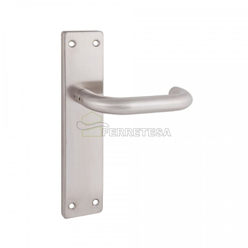 MANIVELA PLACA 50x230 U INOX 304 5009