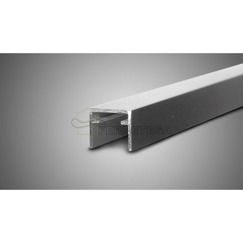 CARRIL SUPERIOR CD-50 ALUMINIO 6Mts.