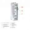 ABREPUERTAS ELECTRICO 99-2 AbDF 10-24v