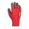 GUANTE H256 ROJO POLIAMIDA/LATEX T-08/M
