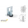 NIVELADOR REGULABLE M10 C/ESCUADRA EMUCA