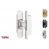 BISAGRA 3D OCULTA 140x30 BLANCO 1715 TUPAI