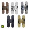 BISAGRA OCULTA KOMBI  K-1019 VARIOS ACABADOS KRONA