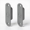 PAR CIERRES MAGNETICO EMBUTIR GRIS 7036