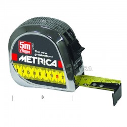 FLEXOMETRO METRICA NEW GRADUAC. 25mmx5m.