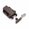 EXPULSOR PUSH MECANICO DE SOBREPONER 56mm. MARRON