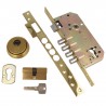 CERRADURA SEGURIDAD BULONES MOD100-50 DORADA