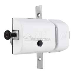 CERROJO 446-RP/80 MAGNET UVE BLANCO ANTIBUMPING