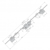 CERRAD 8922/3P CL40 30/30 60C M3 AC CROM