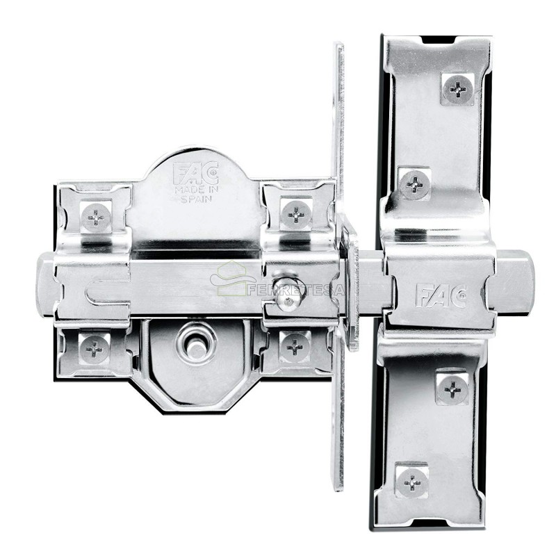 CERROJO 946-RP/80 UVE MIXTO NIQUEL EXT ORO ANTIBUMPING