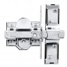CERROJO 946-RP/80 UVE MIXTO NIQUEL EXT ORO ANTIBUMPING